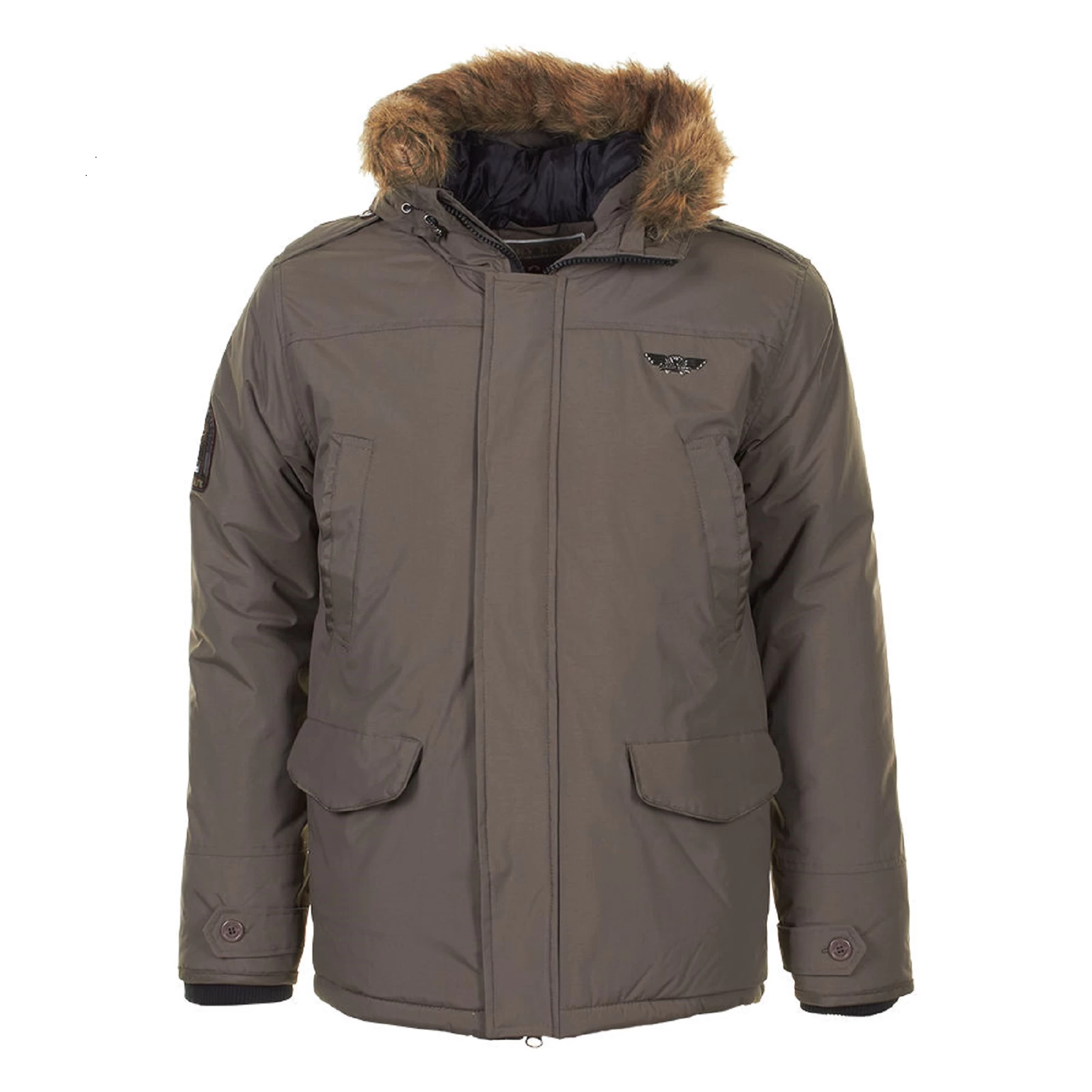 Parka Homme CAPIL Taupe 1 Parka Homme CAPIL Taupe