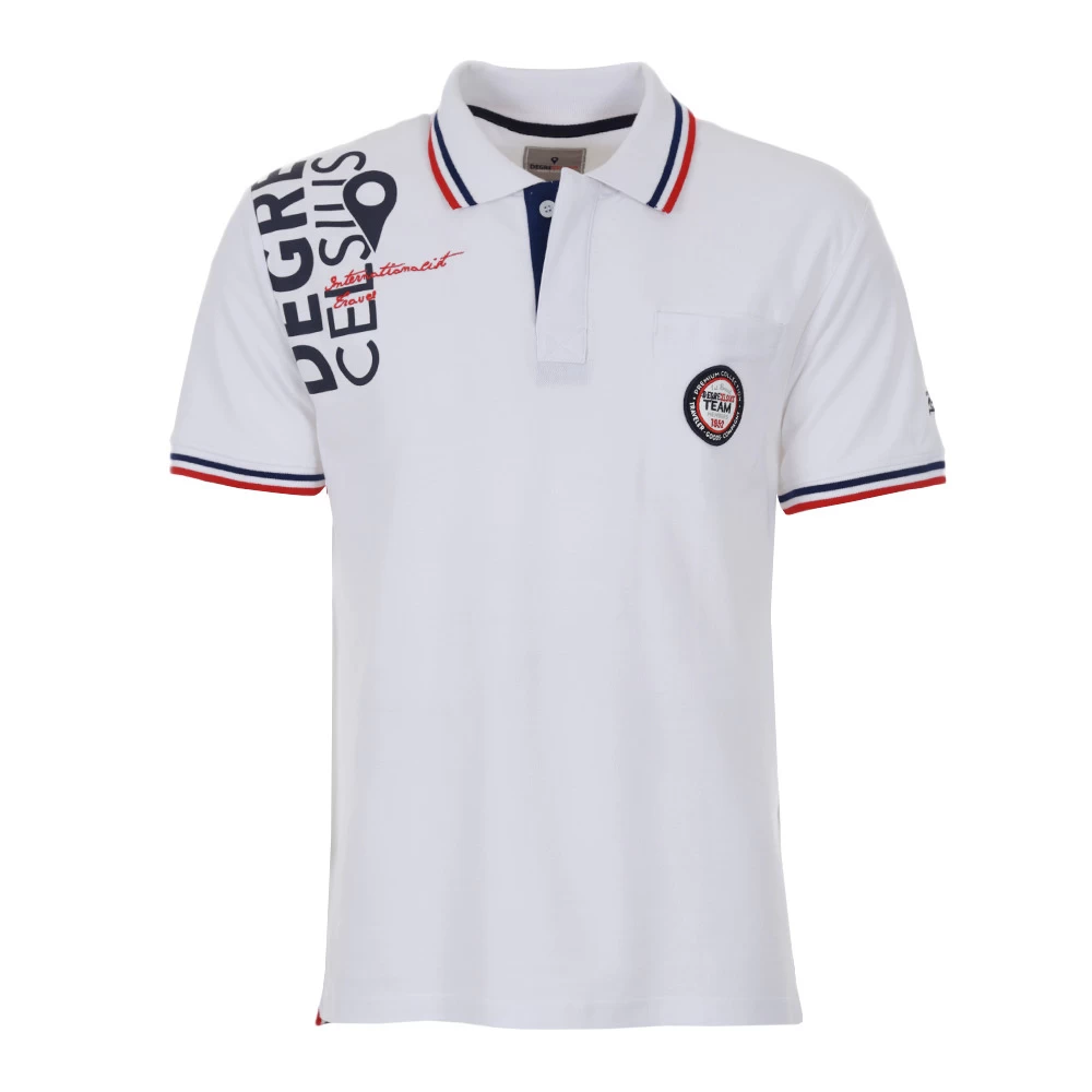 Polo Manches Courtes Homme CALOR Blanc 1 Polo Manches Courtes Homme CALOR Blanc
