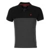 Polo Manches Courtes Homme CALOSTE Noir/gris