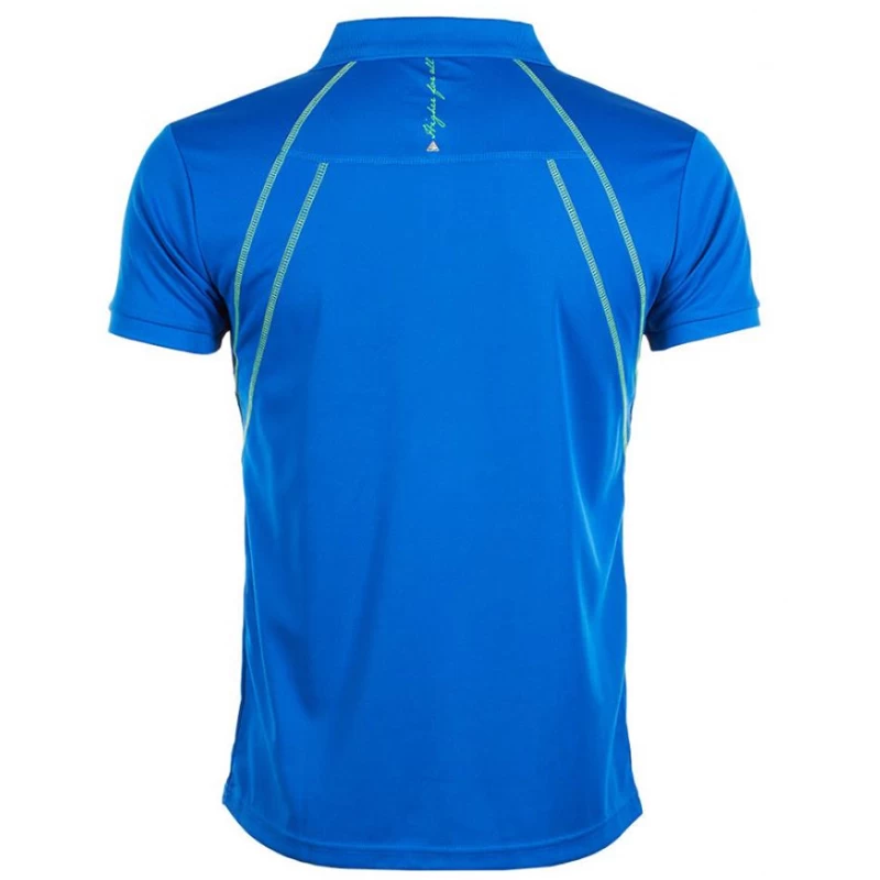 Polo Manches Courtes Homme CALYPSE Bleu 2 Polo Manches Courtes Homme CALYPSE Bleu – Image 2