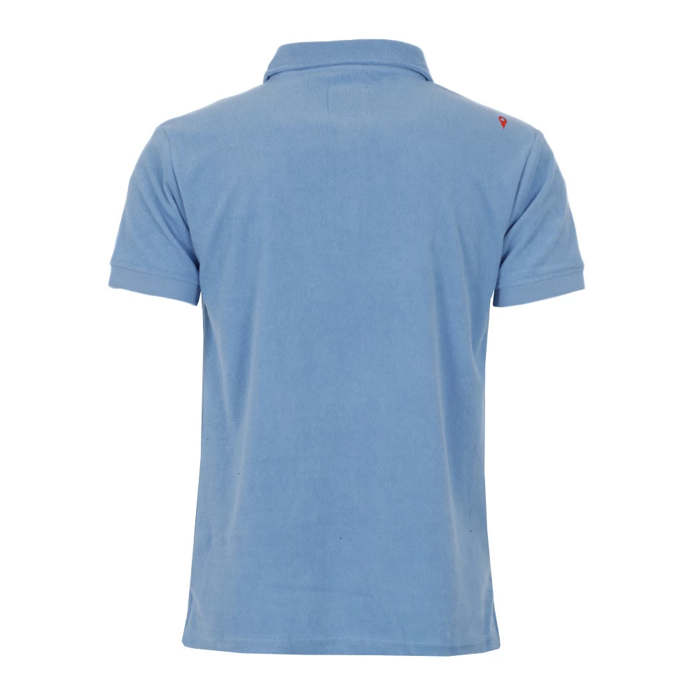Polo Manches Courtes Homme CEPONG Bleu Ciel 2 Polo Manches Courtes Homme CEPONG Bleu Ciel – Image 2