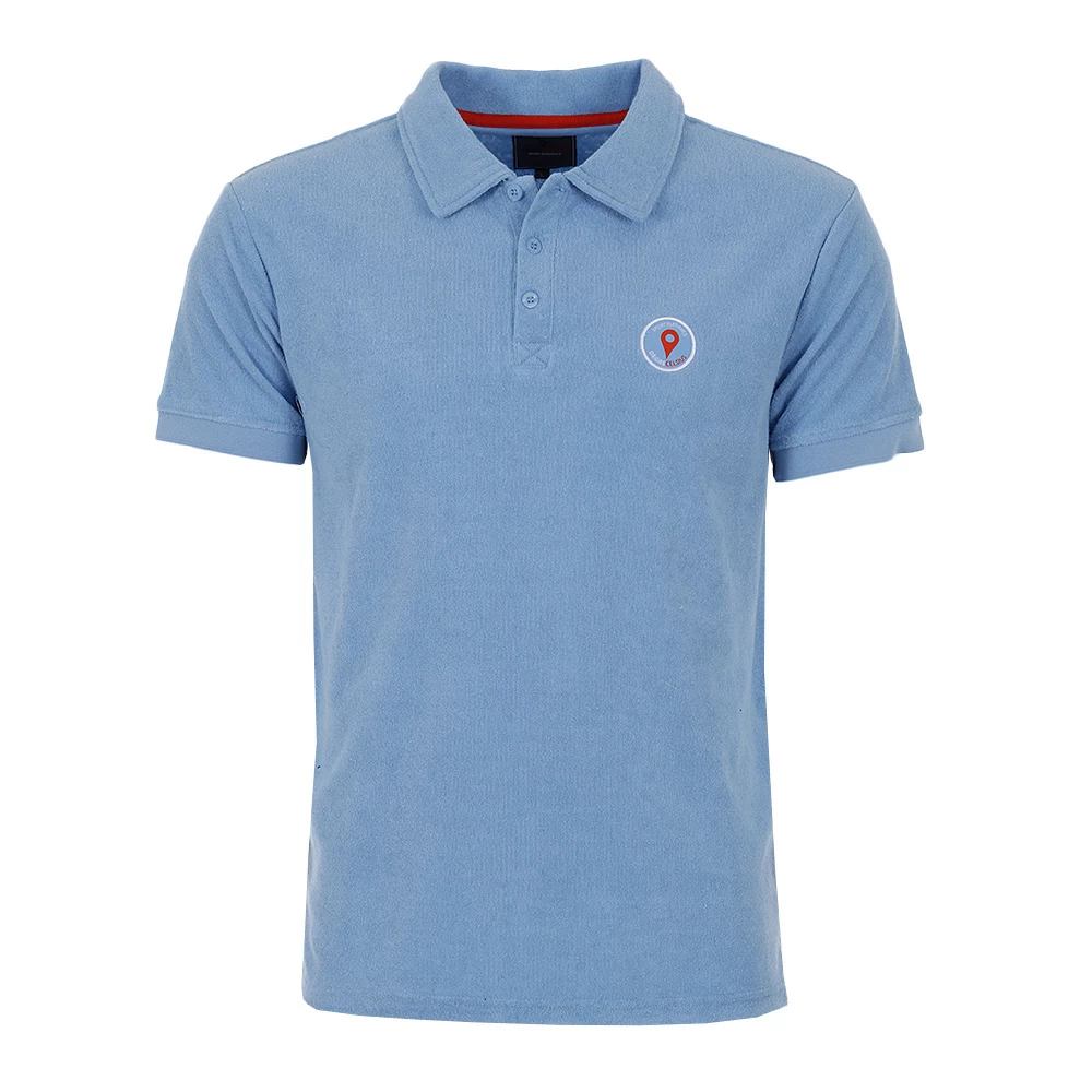 Polo Manches Courtes Homme CEPONG Bleu Ciel 1 Polo Manches Courtes Homme CEPONG Bleu Ciel