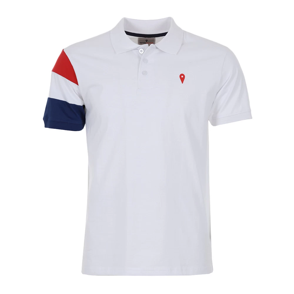 Polo Manches Courtes Homme CICOLOR Blanc 1 Polo Manches Courtes Homme CICOLOR Blanc