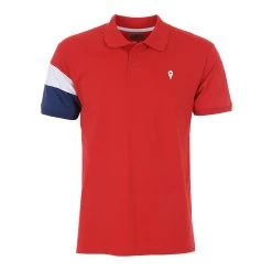 Polo Manches Courtes Homme CICOLOR Rouge