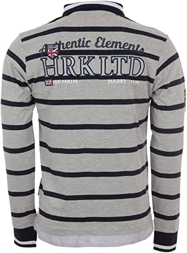 Polo Manches Longues Homme CALAORI Rouge 2 Polo Manches Longues Homme CALAORI Rouge – Image 2