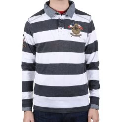 Polo Manches Longues Homme CRASTY Gris