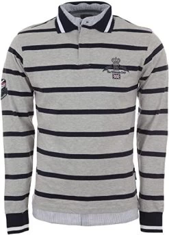 Polo Manches Longues Homme CALAORI Rouge