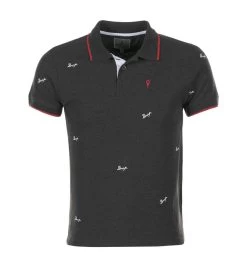 Polo Manches Courtes Homme CLAMAR Gris