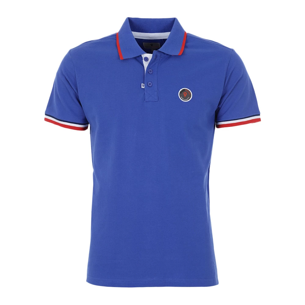 Polo Manches Courtes Homme CODY Bleu 1 Polo Manches Courtes Homme CODY Bleu