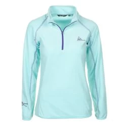 Sweat Polaire Femme AFINE Turquoise