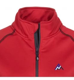 Blouson Polarshell Femme AMANI Rouge -Vêtements d'hiver - maintenant ! sweat polaire femme amani rouge3 1
