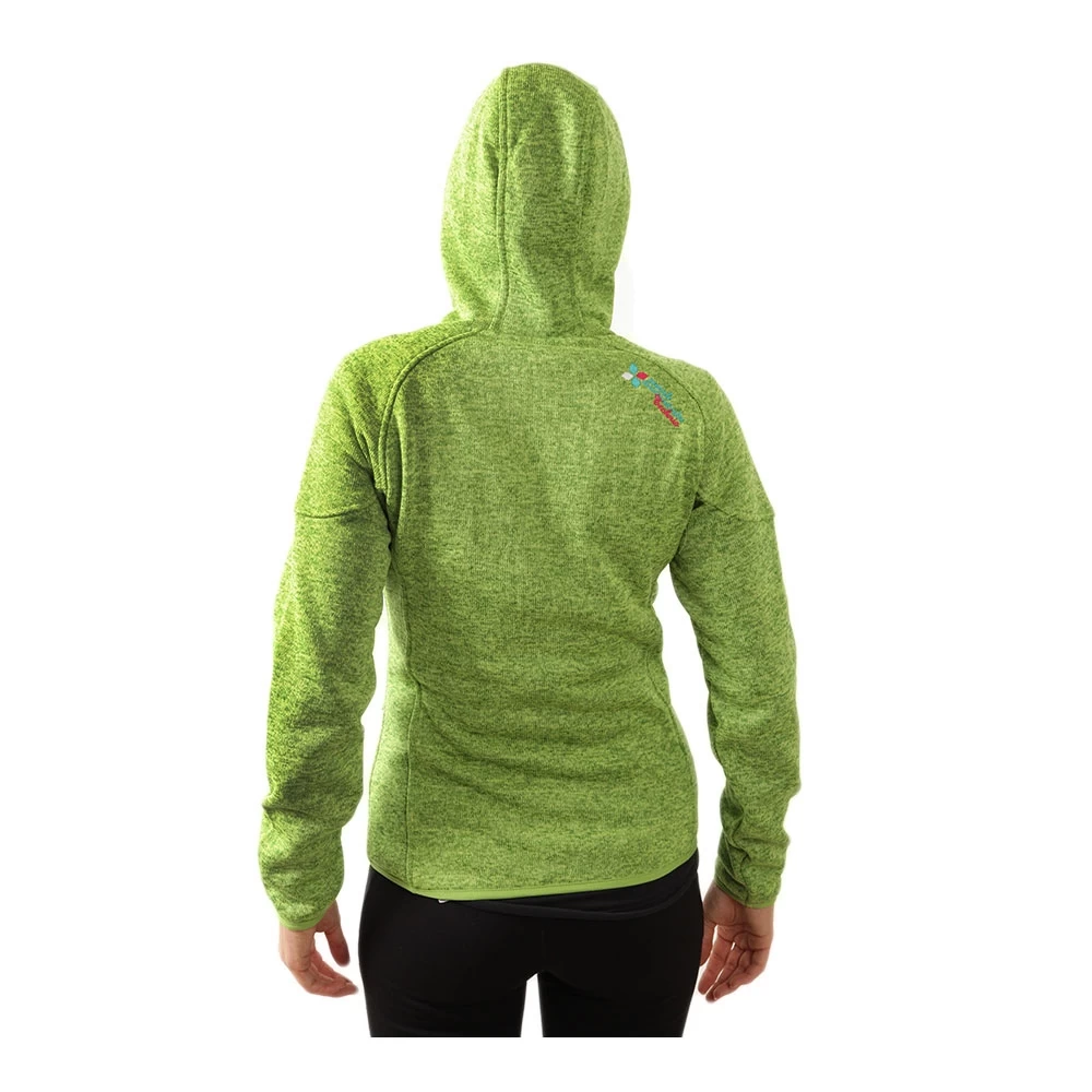 Blouson Polaire à Capuche FATORA Vert 2 Blouson Polaire à Capuche FATORA Vert – Image 2